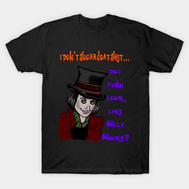 Willy Wonka T-Shirt by Wicked9mm